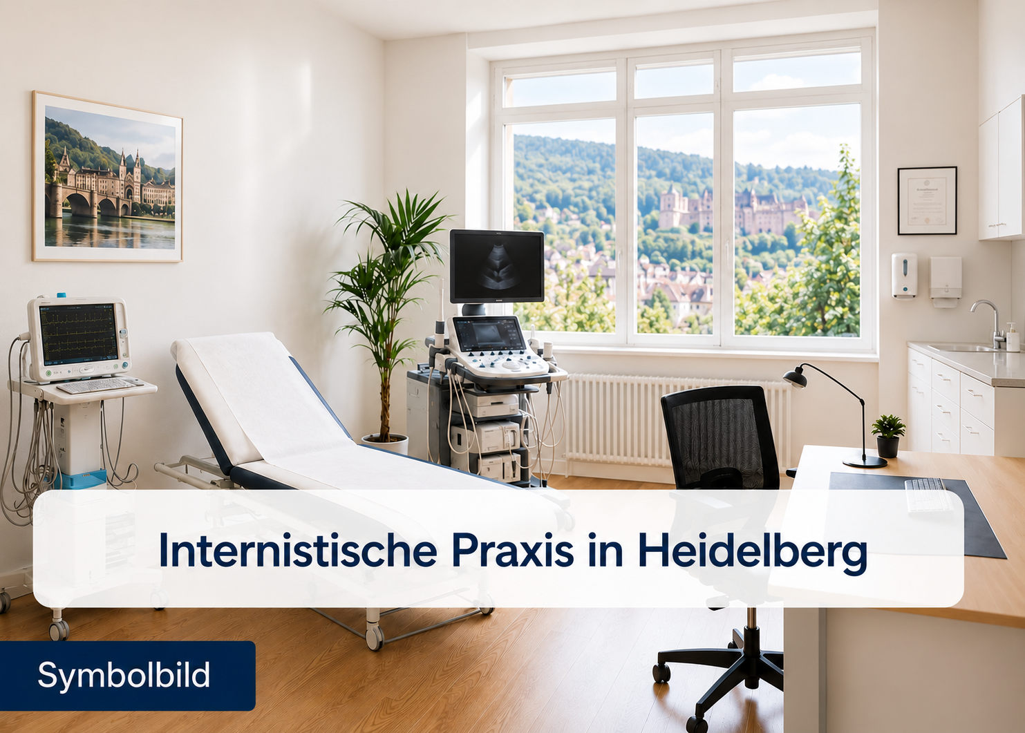 Beispielinserat: Internistische Praxis in Heidelberg